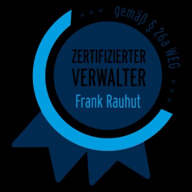 Zertifikat: zertifizierter Verwalter nach §26a WEG